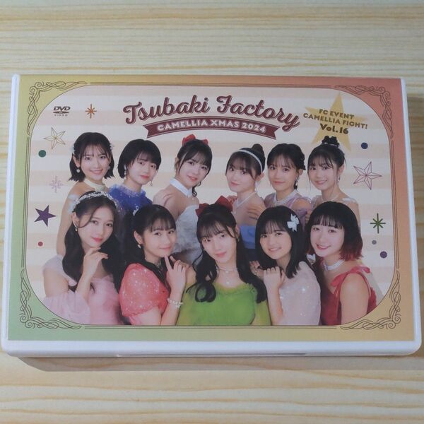 FC限定 つばきファクトリー FCイベント 2024 冬 CAMELLIA XMAS Vol 6 2枚組 DVD