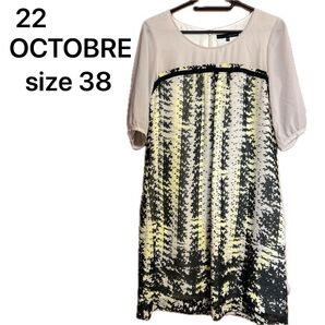 22OCTOBRE サマーワンピース 38サイズ