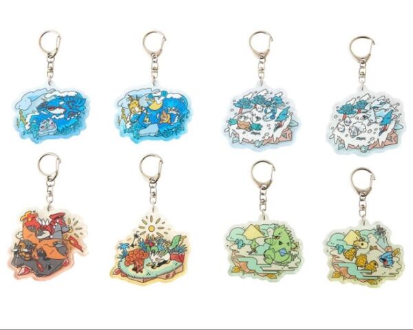 シャカシャカアクリルキーホルダーコレクション OTENKI TEAM BOX 全種類セット