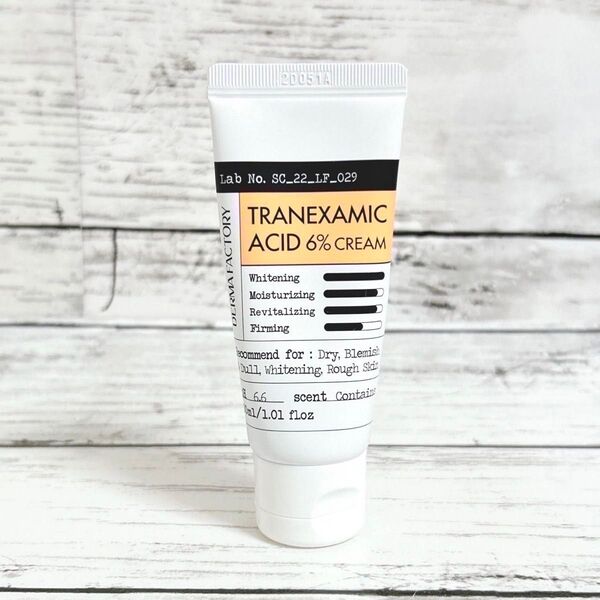 新品 ダーマファクトリー トラネキサム酸6%クリーム DERMAFACTORY 1本