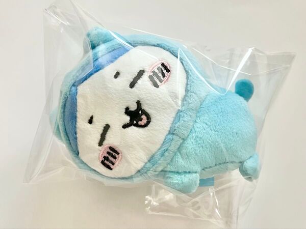 非売品 ちいかわ ハチワレ ぴたれすと ぬいぐるみ マスコット ナガノ パジャマパーティー