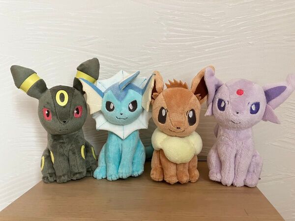 非売品セット ポケモン アイラブイーブイ ぬいぐるみ イーブイ シャワーズ エーフィ ブラッキー まとめ売り Pokemon