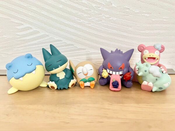 ポケモン カプセルトイフィギュア ゴンベ モクロー タマザラシ ゲンガー ヤドラン Pokemon ポケットモンスター まとめ売り