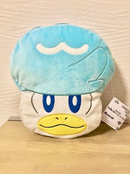 タグ付き非売品 ポケモン クワッス フェイスポーチ ぬいぐるみポーチ Pokemon ポケットモンスター クッション