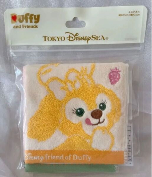東京ディズニーリゾート 東京ディズニーシー限定 ダッフィー&フレンズ クッキーアン ミニタオル 新品 公式商品 正規品
