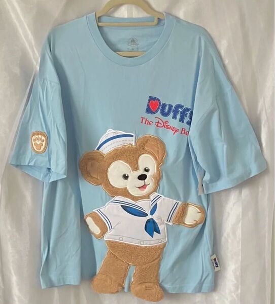 上海ディズニー ダッフィー&フレンズ ダッフィー Tシャツ XLサイズ ユニセックス 男女兼用 新品 公式商品タグ付き 日本未発売