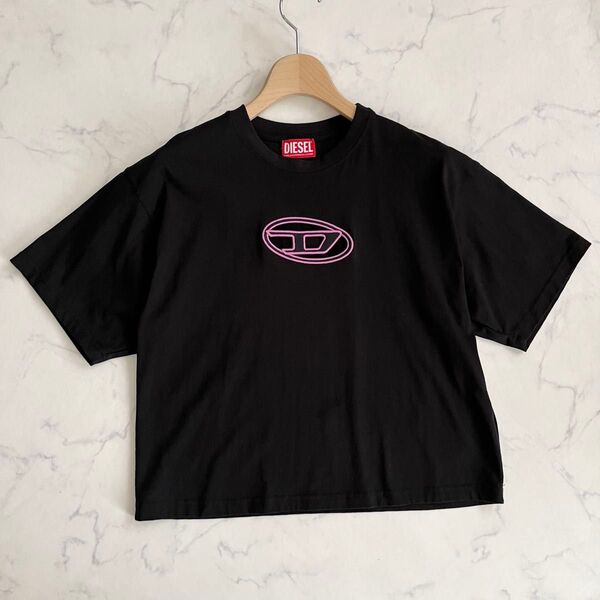 DIESEL ディーゼル ロゴ T-Buxt-Crop-Od 半袖Tシャツ