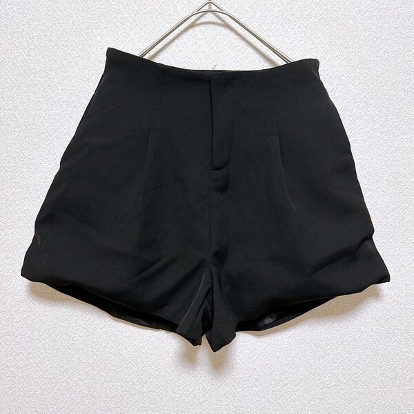 GRL Sサイズ レディース ショートパンツ 黒 シンプル オシャレ着 短パン