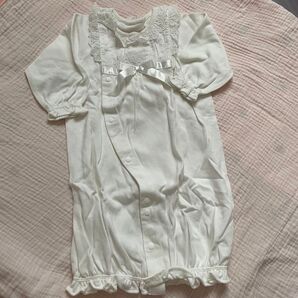 美品 新生児 お宮参り セレモニードレス ベビードレス