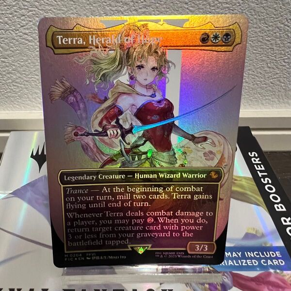 MTG FF 魔導の力を持つ少女、ティナ 英語版 ボーダーレス foil