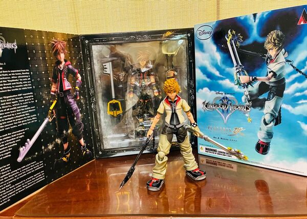 Kingdom Hearts プレイアーツ改 ロクサス ソラ セット キングダムハーツ フィギュア ディズニー