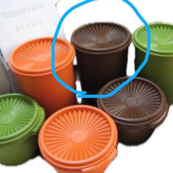 Tupperware ×ビームス デコレーター ブラウン 2個 タッパーウェア