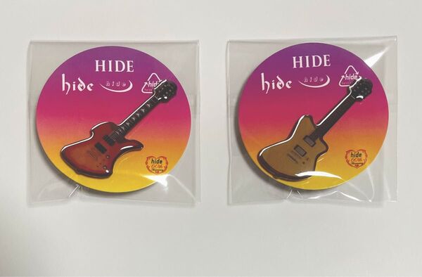 hide ギター型ピンズ 2種セット ガチャ