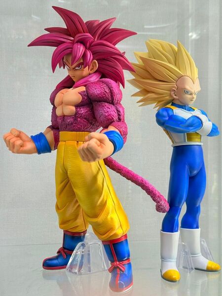一番くじ ドラゴンボール VSオムニバスCROSS リペイント A賞 超サイヤ人4孫悟空 B賞 超サイヤ人3ベジータ