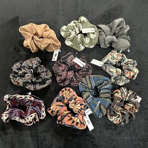 シュシュ まとめ売り 10個 ①