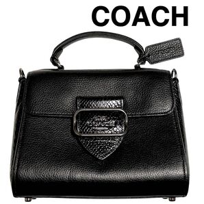 コーチ COACH モーガン サッチェル トップハンドル ハンドバッグ