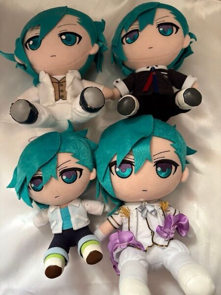 うたの☆プリンスさまっ♪ うたプリ カルテットナイト gift マスコット ぬいぐるみ 美風藍 まとめ セット おすわりぬいぐるみ
