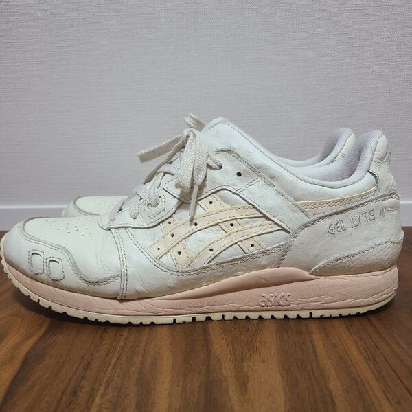ASICS 27.5 gel lyte 3 ゲルライト スニーカー アシックス アイボリー