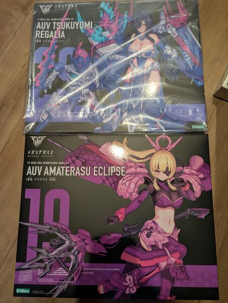 メガミデバイス 皇巫 ツクヨミ レガリア アマテラス エクリプス 日蝕 美少女プラモ コトブキヤ