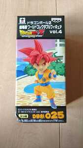 ドラゴンボールZ 劇場版ワールドコレクタブルフィギュア vol.4 孫悟空(超サイヤ人ゴッド) 新品