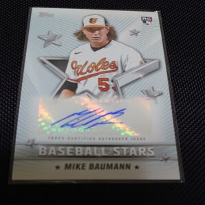 Topps 2022Series2 Mike Baumann ルーキー直筆サインカード