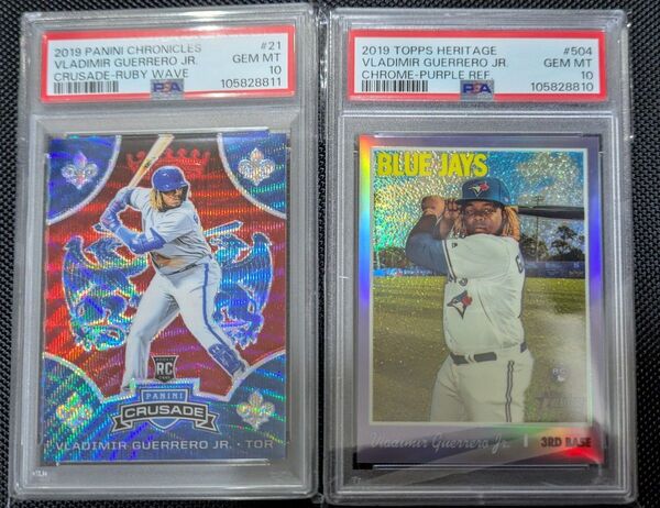 2019 TOPPS /PANINI VLADIMIR GUERRERO JR. PSA10 ルーキーカード