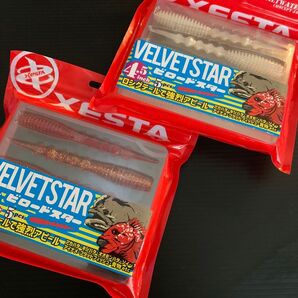 NO.968 XESTA VELVETSTAR ビロードスター 4.5インチ 未開封2点