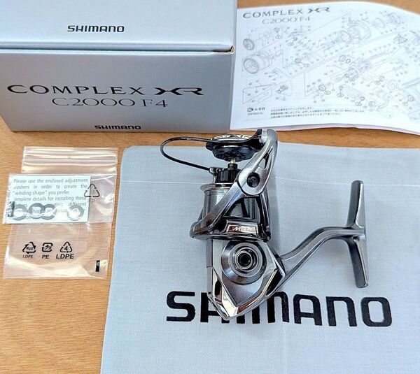 ★新品未使用★シマノ 21コンプレックスXR C2000 F4 本体のみ アジング カスタムベース パーツ取り 修理 予備に