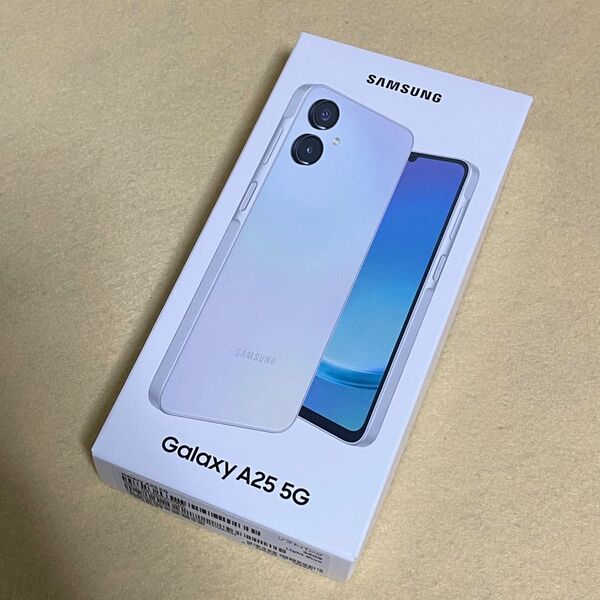 【新品/未開封】Galaxy A25 5G ライトブルー★一括購入/SoftBank版SIMフリー★062011