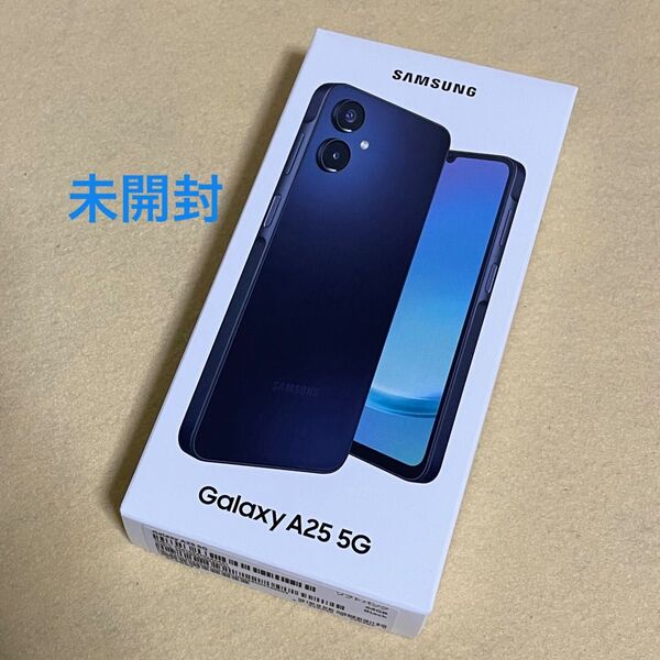 【新品/未開封】Galaxy A25 5G ブラック★一括購入/SoftBank版SIMフリー★062516
