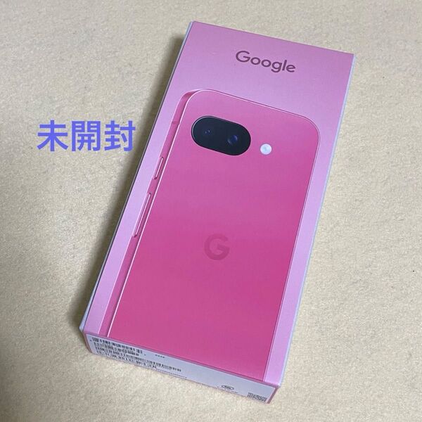 【新品/未開封】Google Pixel 9a 128GB ピオニー★一括購入/docomo版SIMフリー★06298