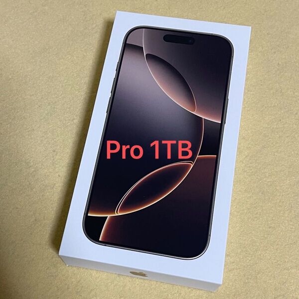 【新品/未開封】iPhone 16 Pro 1TB デザート★一括購入/Apple版SIMフリー★ 062717