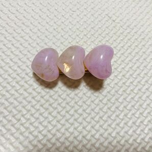 ハート ヘアピン ヘアクリップ