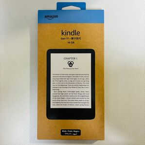 【新品未開封】 Kindle 第11世代 16GB ブラック Amazon 電子書籍リーダー