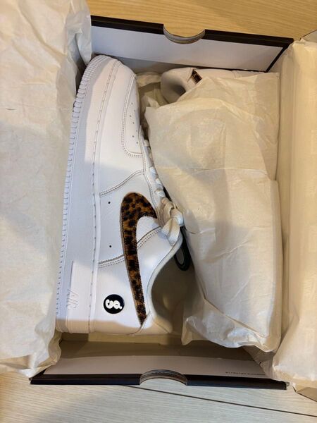 GOODENOUGH × Supreme × Nike Air Force 1 Low "White/Leopard"