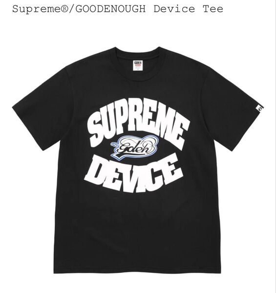 Supreme GOODENOUGH Device Tee サイズM 黒