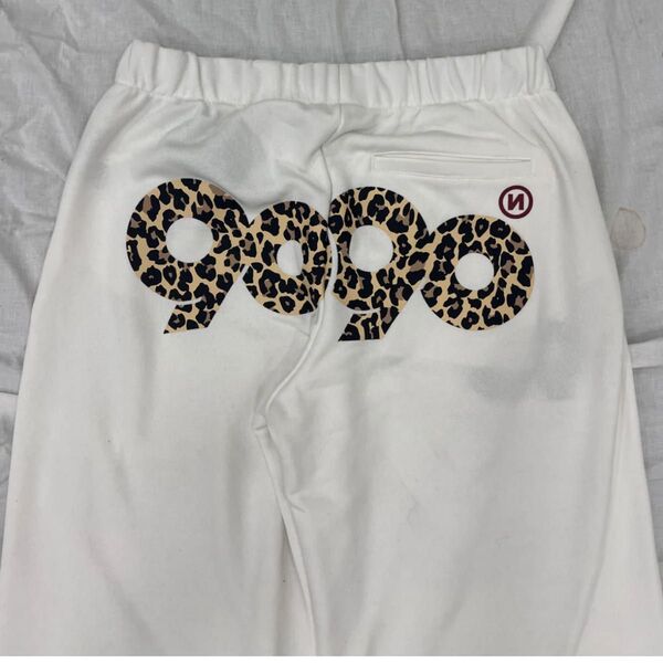 90 Logo Girl Straight Sweat Pants ヒョウ柄 レオパード Mサイズ
