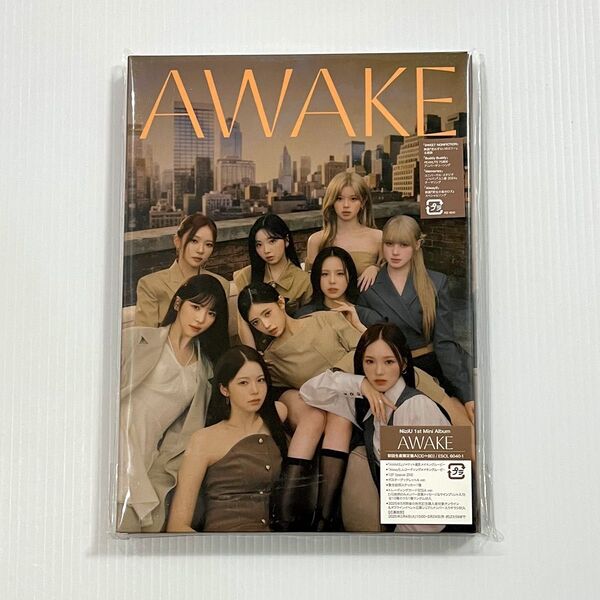 NiziU 1st Mini Album AWAKE 初回限定A盤CD(トレカ・シリアル・その他特典等なし)