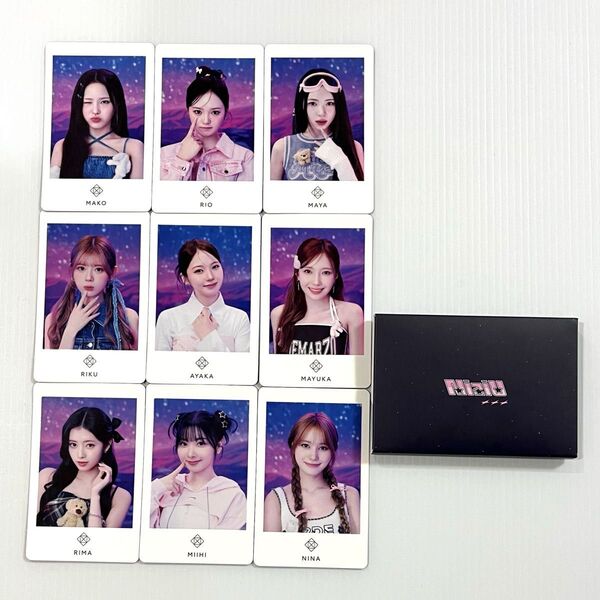 NiziU フォトカードセット(全メンバー9枚入り)POPUP STORE NiziUniverse