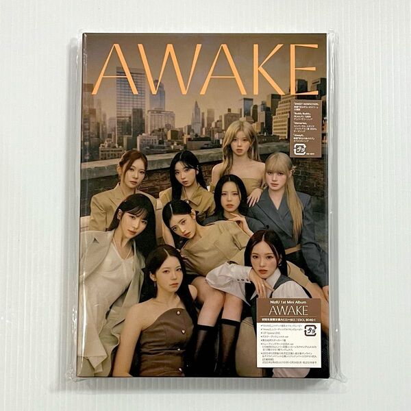 NiziU 1st Mini Album AWAKE 初回限定A盤CD(シリアル・トレカ・その他特典等なし)