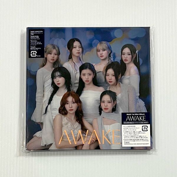 NiziU 1st Mini Album AWAKE 初回限定B盤CD(シリアル・トレカ・その他特典等なし)