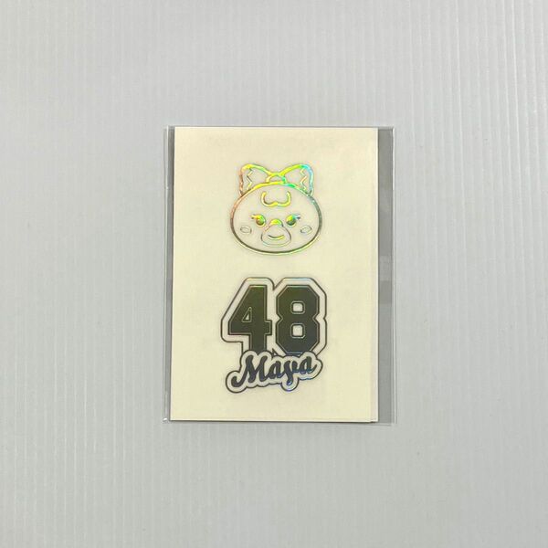 NiziU マヤ(マヤン)マルチステッカー Live with U 2023"COCO!nuts. Fes"NIZOO
