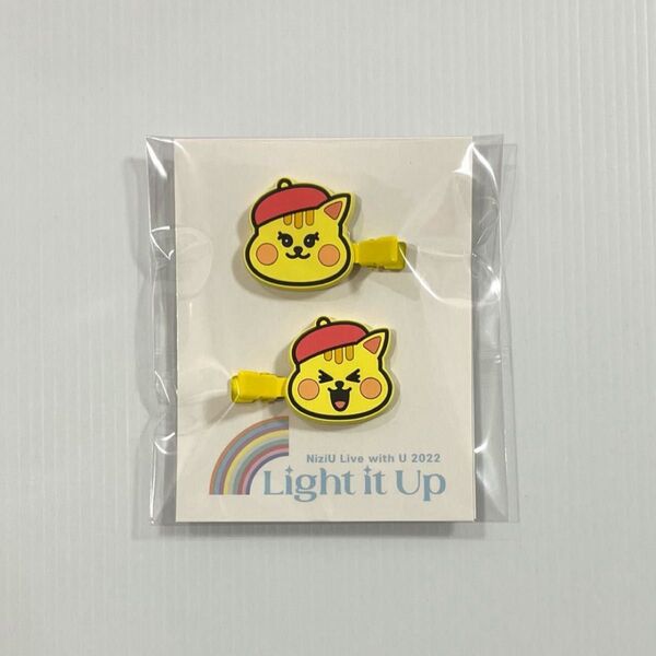 NiziU リク(リチュ)ヘアクリップ Live with U 2022"Light it Up"NIZOO
