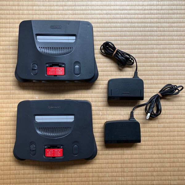 動作未確認 ニンテンドー64 2台セット メモリー拡張パック NINTENDO64 ニンテンドウ64 N64