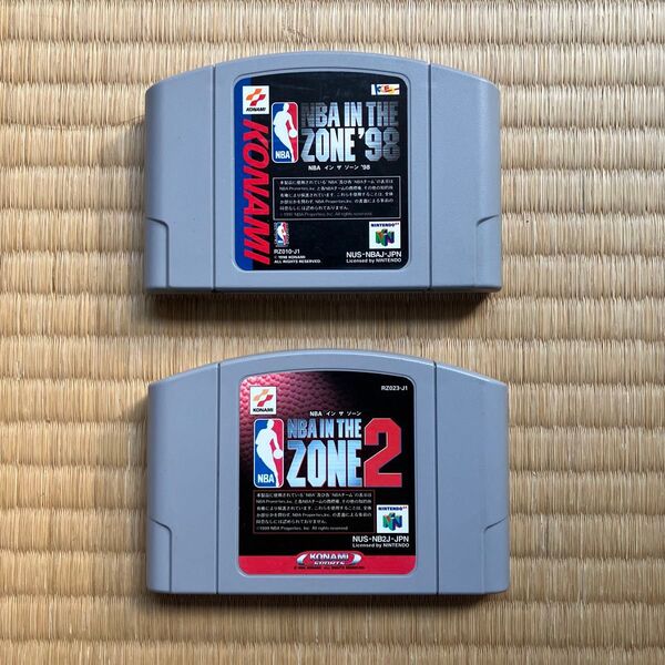NBA IN THE ZONE98 NBA IN THE ZONE2 ニンテンドー64