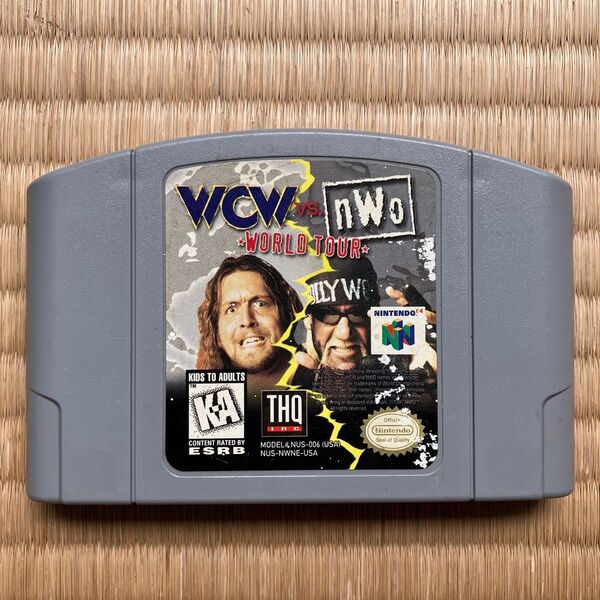 WCW vs. nWo WORLD TOUR 北米版 海外版 ニンテンドー64
