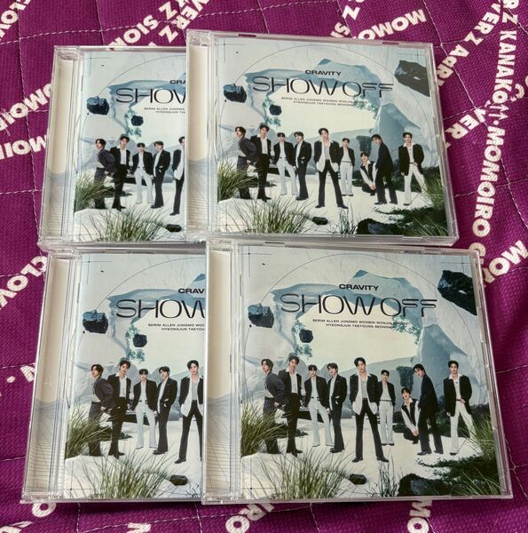 CRAVITY クレビティ cd SHOW OFF 開封済み 4枚セット