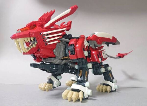 HMM ブレードライガー AB レオン 素組 取扱い説明書付 組立済み ZOIDS ゾイド