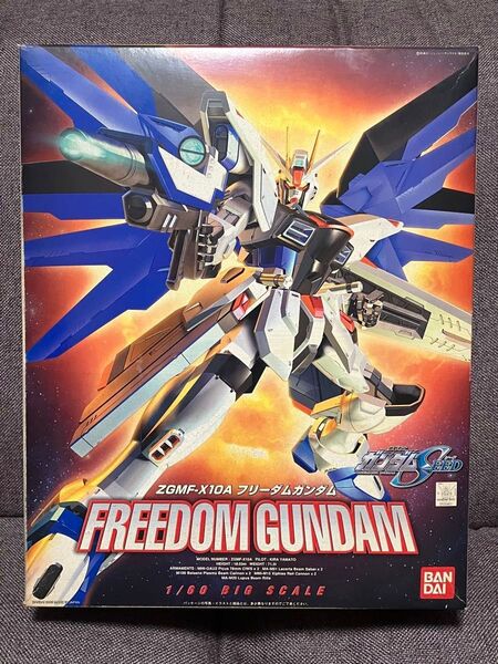 1/60 ZGMF-X10A フリーダムガンダム BANDAI BANDAI プラモデル 未組立品 機動戦士ガンダムSEED