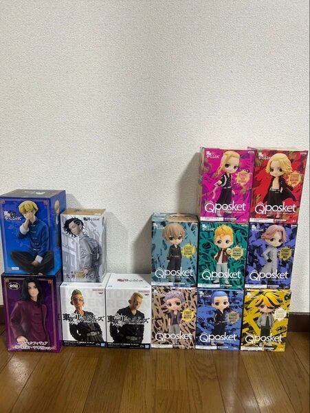 東京リベンジャーズ フィギュア Qposket まとめ売り